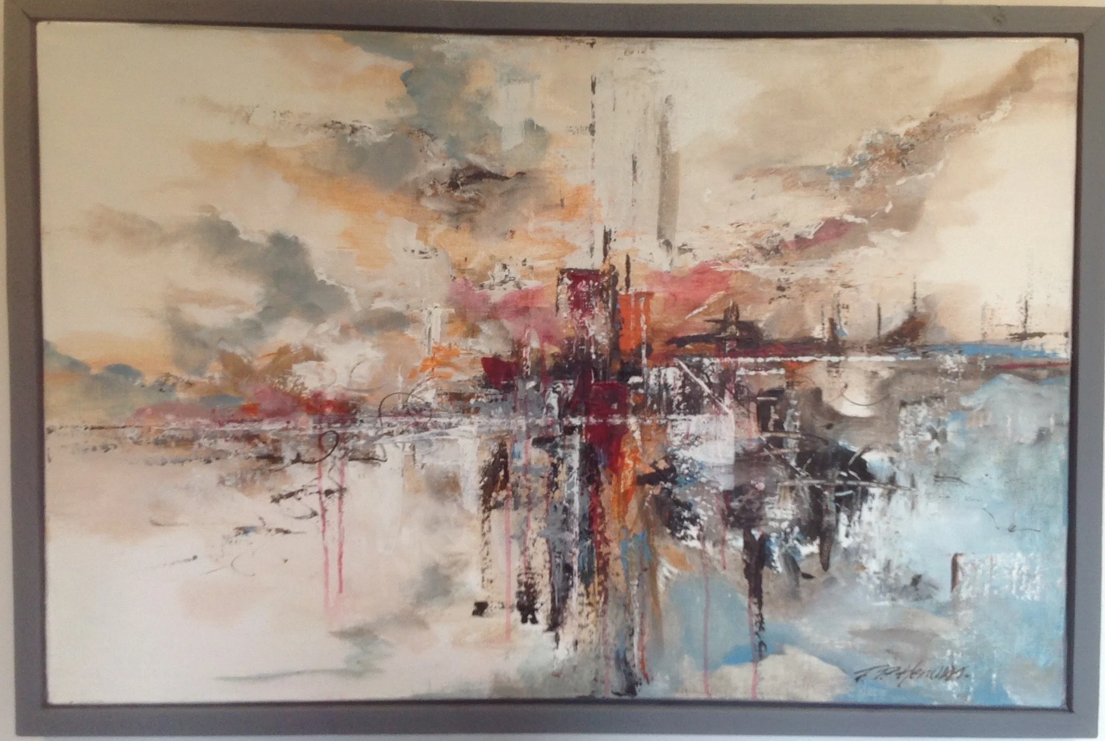 Maleri nr 108 60 cm X 90 cm
